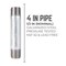 Ace Trading - Nipple STZ Industries 1/2 in. MIP each X 1/2 in. D MIP Galvanized Steel 4 in. L Nipple 301UP12X4 - alternate 6